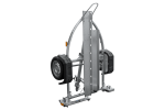 Remorque porte-moto UNITRAILER RIDER 1 2256×1110 mm, PTAC 350–450 kg, rail acier, non freinée – image 4