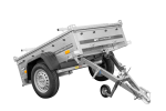 Remorque simple essieu UNITRAILER Garden Trailer 150 KIPP 150x106 capot aluminium – image 21