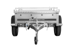 Remorque simple essieu UNITRAILER Garden Trailer 150 KIPP 150x106 capot aluminium – image 19
