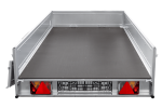 Remorque UNITRAILER GARDEN 264/R KIPP 264x125 suspension à ressorts PTAC 750 kg – image 11