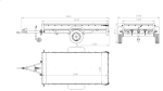 Remorque UNITRAILER GARDEN 264/R KIPP 264x125 suspension à ressorts PTAC 750 kg – image 16