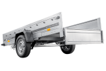 Remorque UNITRAILER GARDEN 264/R KIPP 264x125 suspension à ressorts PTAC 750 kg – image 9