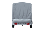 Remorque sur ressorts UNITRAILER Garden 264/R KIPP 264x125 châssis H-1100 bâche grise – image 11