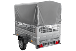 Remorque tôle basculante UNITRAILER Garden Trailer 200 Kipp 2006 x 1063 mm PTAC 750 kg – image 23