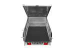 Remorque un essieu 230x125 UNITRAILER GARDEN 230 KIPP côtés BIS capot aluminium PTAC 750 kg – image 16