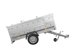 Remorque un essieu 230x125 UNITRAILER GARDEN 230 KIPP côtés BIS capot aluminium PTAC 750 kg – image 20