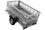 Remorque basculante UNITRAILER Garden Trailer 200 KIPP 200,6×106,3 cm PTAC 750 kg – image 12