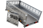 Remorque voiture basculante UNITRAILER Garden Trailer 230 Kipp 2304 x 1256 mm PTAC 750 kg – image 9