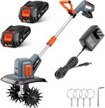 Motoculteur à batterie TASKSTAR TH4000 avec 2 batteries