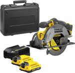 Scie circulaire sans fil 18V 190 mm avec 2 batteries 4 Ah et chargeur – image 8