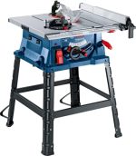 Scie circulaire de table filaire 1800 W 230 V table acier extension 265 mm – image 1