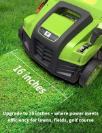 Scarificateur électrique OKKMAX 40.6 cm avec sac de collecte