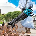 Souffleur aspirateur broyeur sans fil 18 V avec sac de collecte 25 L – image 5