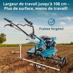 Motoculteur KÖNNER & SÖHNEN KS 7HP-950A 212 cm³ 7 CV