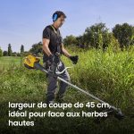 Débroussailleuse thermique STIGA BC 760 B 52.8 cm³ coupe 45 cm
