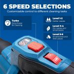 Souffleur de feuilles sans fil 40 V 650 CFM avec 2 batteries 4,0 Ah et chargeur – image 7