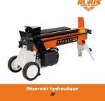 Fendeur de bûches électrique 6 tonnes 52 cm 2200 W 230 V – image 5