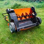 Scarificateur électrique 1350 W 33 cm 2 en 1 avec sac de collecte 40 L – image 5
