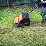 Scarificateur électrique 1350 W 33 cm 2 en 1 avec sac de collecte 40 L – image 3