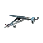 Remorque plateau SOREL PJ306F113NUE PTAC 1300 kg 306x166 cm – image 7