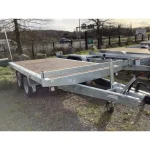 Remorque plateau LIDER 41622 PTAC 1000 à 1500 kg 306x170 cm freinée – image 2
