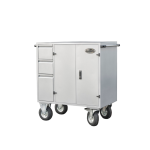 Malle de concours Midi Écurie Eco 108x100x60 cm acier laqué 2 selles 3 tiroirs – image 1