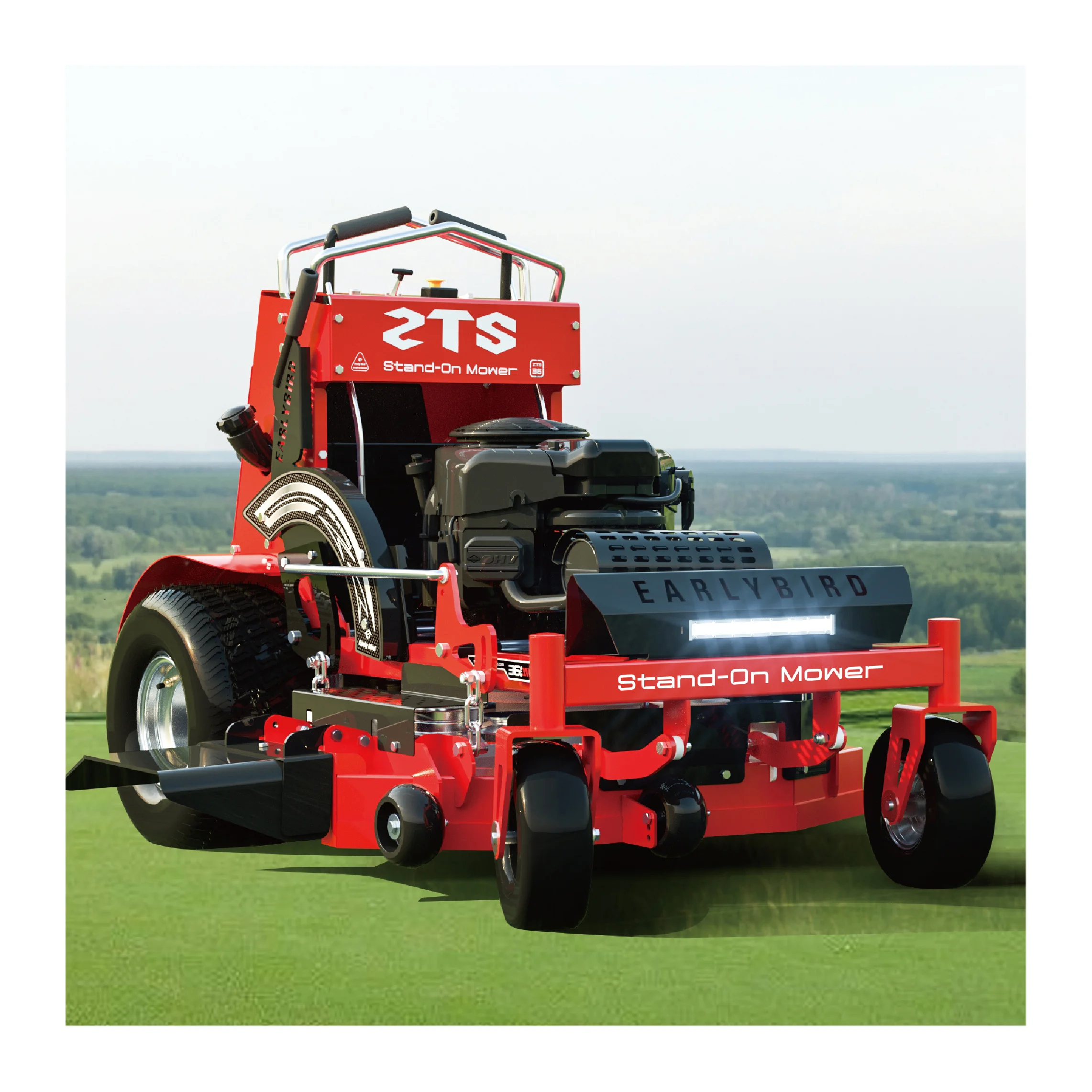 Tondeuse autoportée debout 91 cm 680 cc