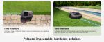 Robot tondeuse 250 m² sans fil périphérique