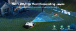 Robot tondeuse sans fil 3000 m² avec LiDAR 360° – image 12