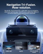 Robot tondeuse sans fil 3000 m² avec LiDAR 360° – image 4