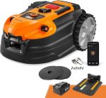 Robot tondeuse 800 m² sans câble avec station de charge - 800㎡+app – image 1