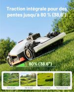 Robot tondeuse sans fil 3000 m² avec LiDAR 360° – image 7