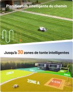 Robot tondeuse sans fil 3000 m² avec LiDAR 360° – image 9