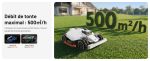 Robot tondeuse sans fil 3000 m² avec LiDAR 360° – image 18