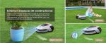 Robot tondeuse 2000 m² sans fil périphérique