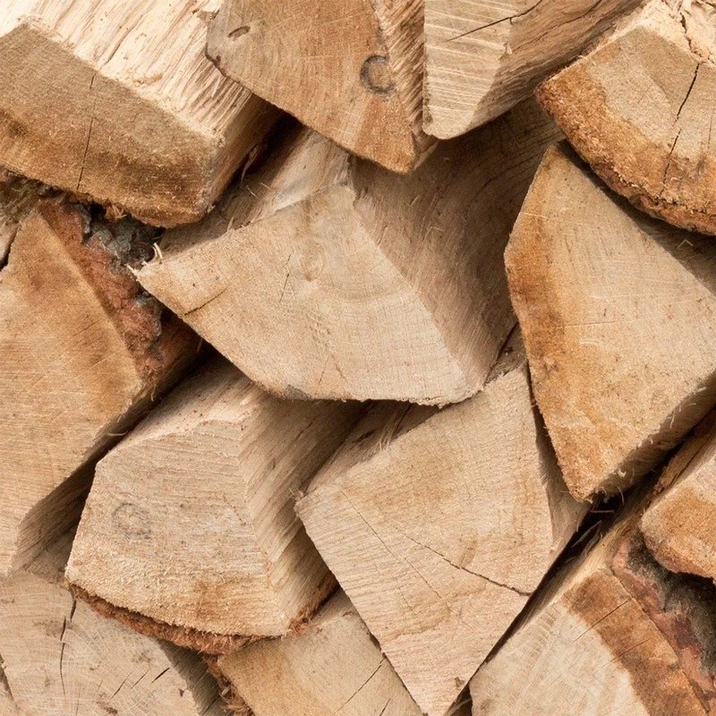 Bois de chauffage chêne 25 cm 500 kg prêt à brûler