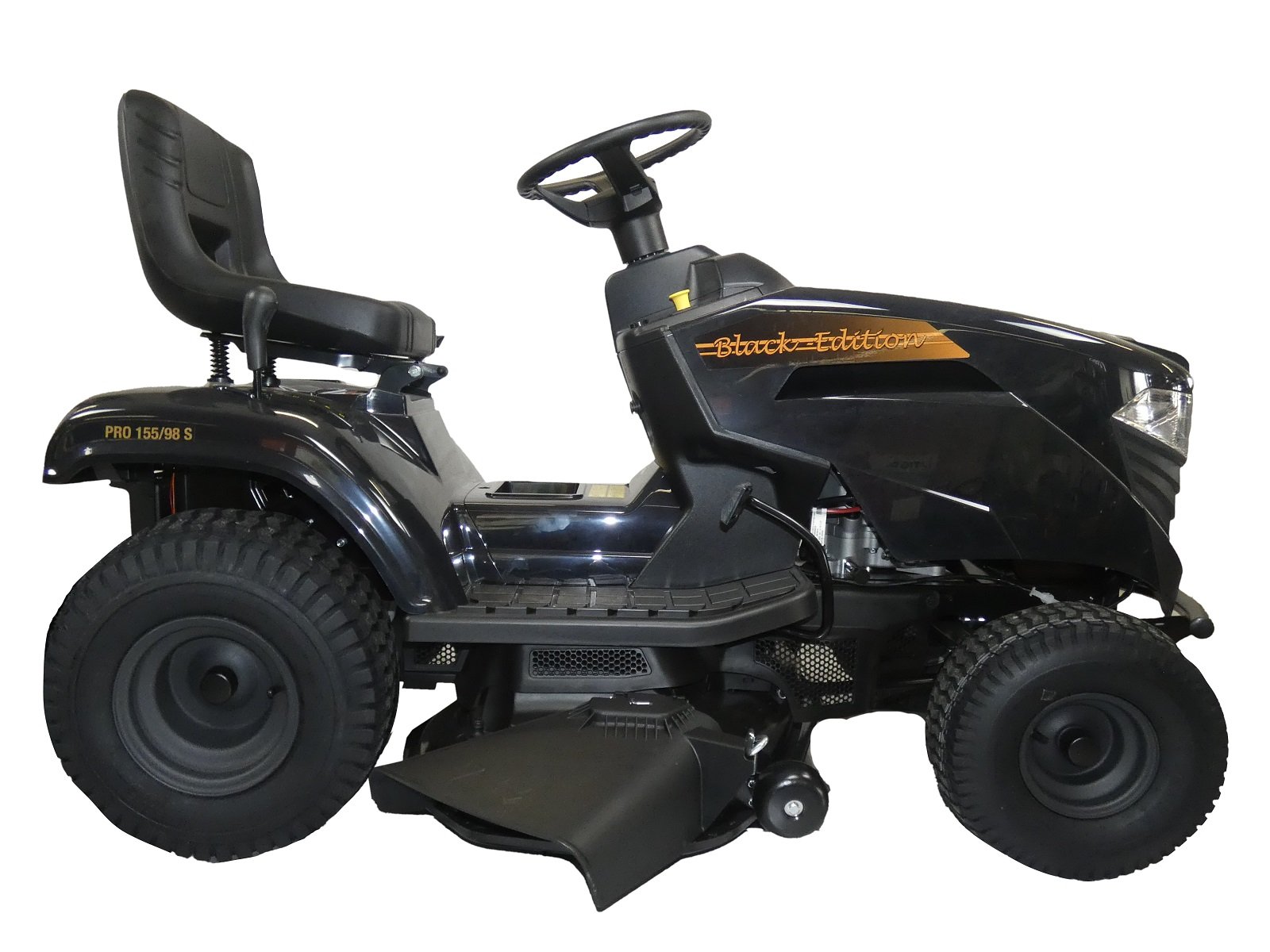 Black Edition Stiga tracteur tondeuse Pro 155/98 SD mit Winterpaket