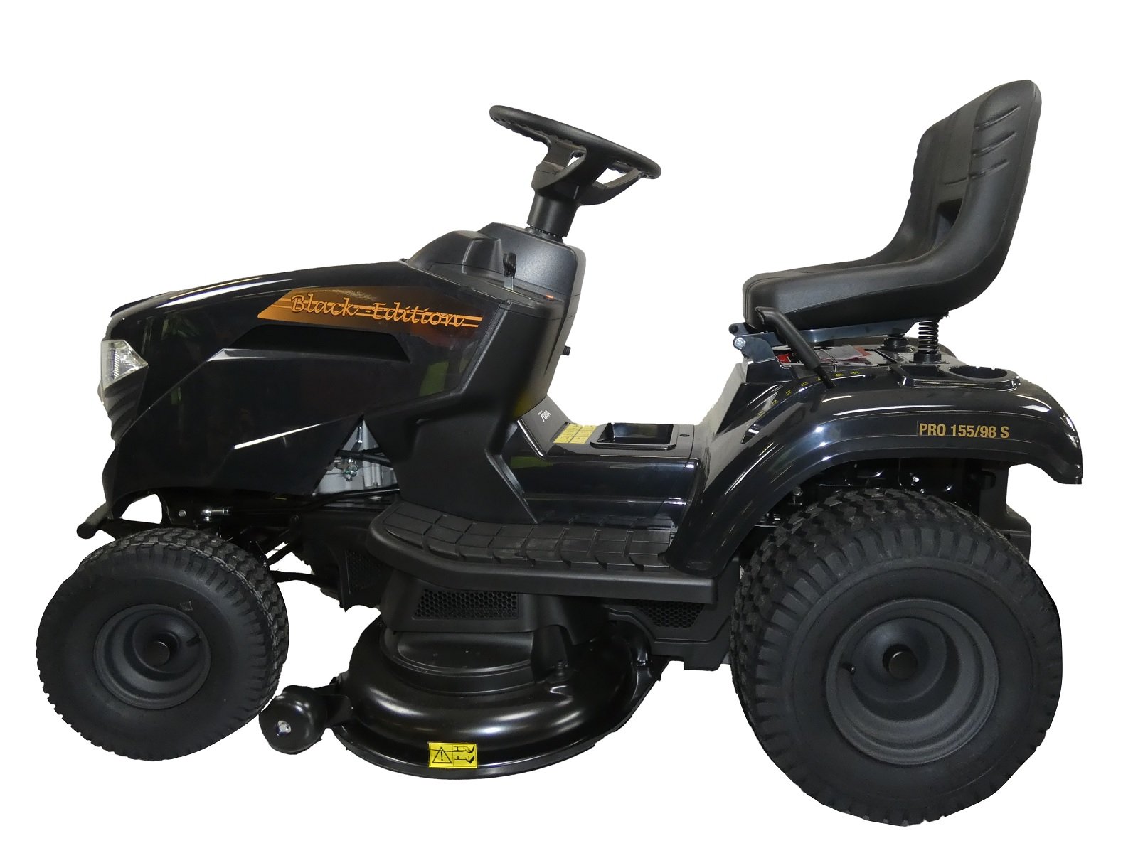 Black Edition Stiga tracteur tondeuse Pro 155/98 SD mit Winterpaket