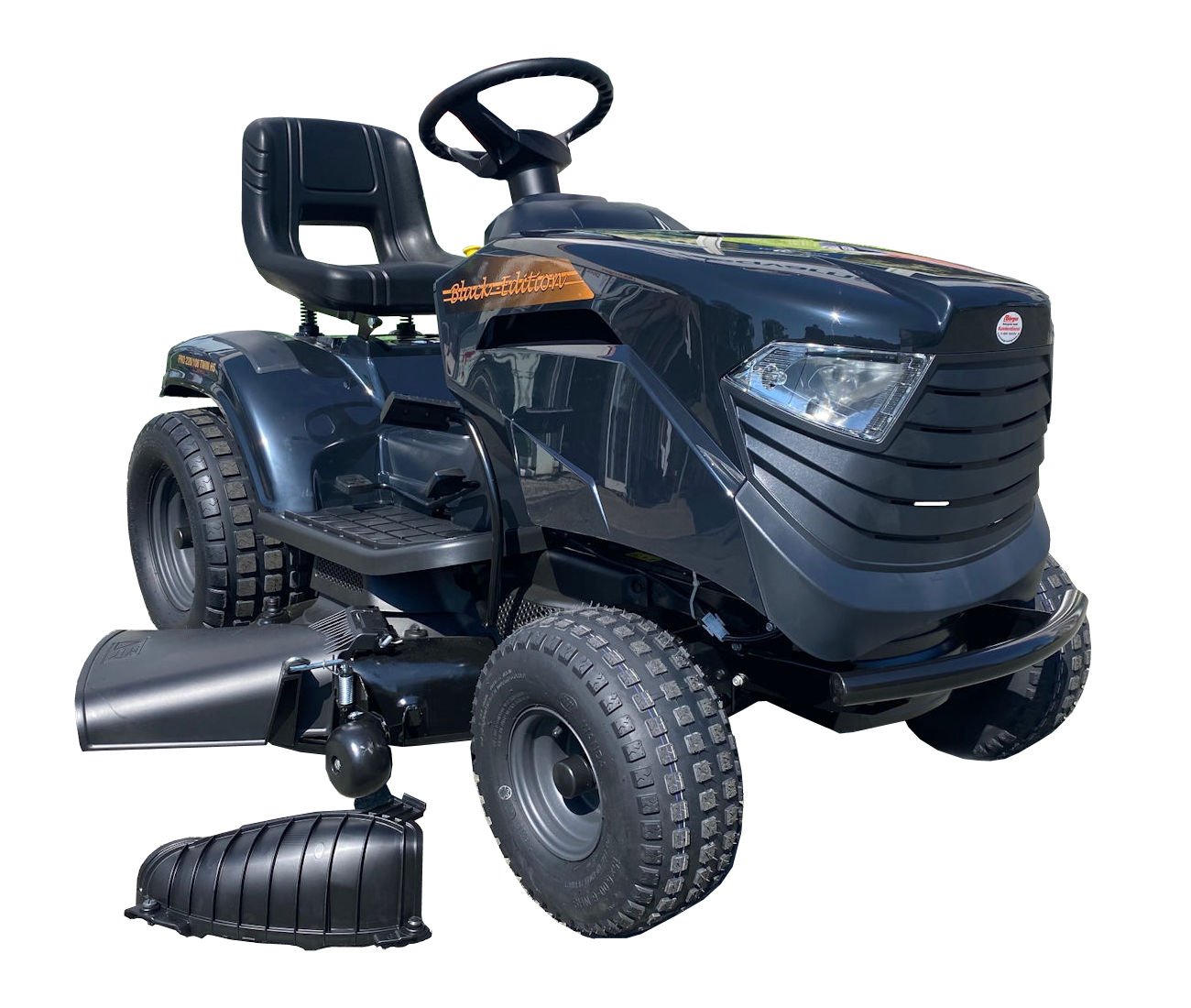 Tracteur tondeuse Black Edition PRO 228/108 Twin HS avec pack hiver 120 Plus