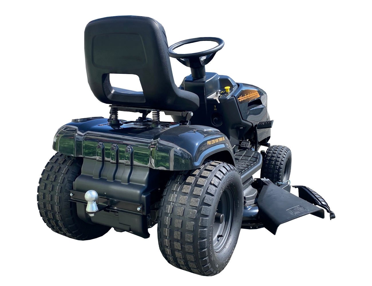 Tracteur tondeuse Black Edition PRO 228/108 Twin HS avec pack hiver 120 Plus