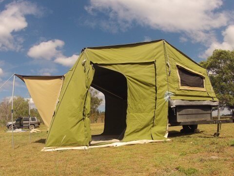 Tente de remorque Gordigear Taiga pour quatre adultes