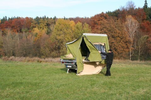 Tente de remorque Gordigear Taiga pour quatre adultes