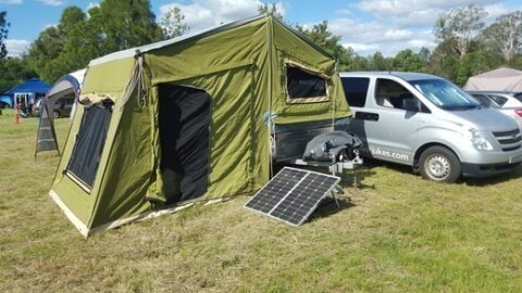 Tente de remorque Gordigear Taiga pour quatre adultes