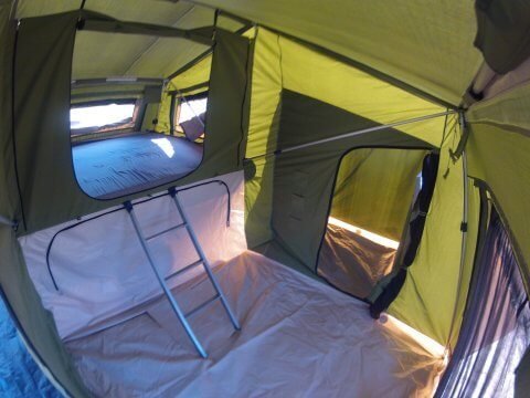 Tente de remorque Gordigear Taiga pour quatre adultes
