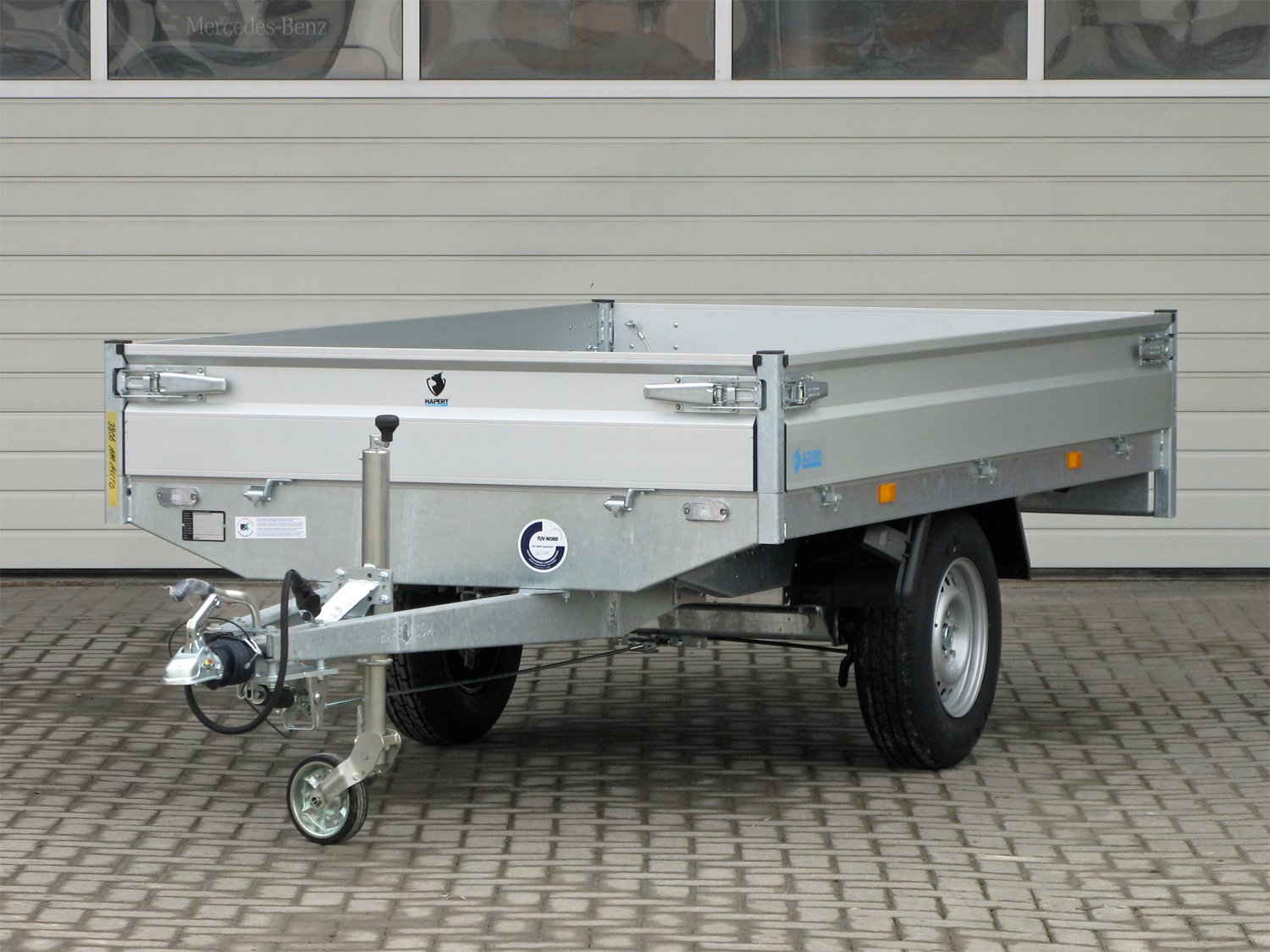 Remorque plateau Hapert Azure H-1 1500 185R14C