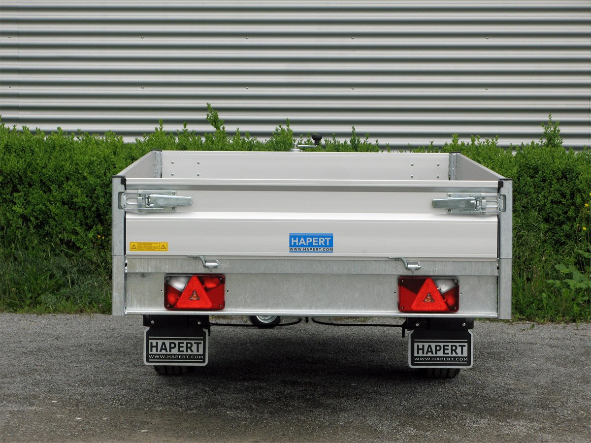 Remorque plateau Hapert Azure H-1 1500 châssis abaissé