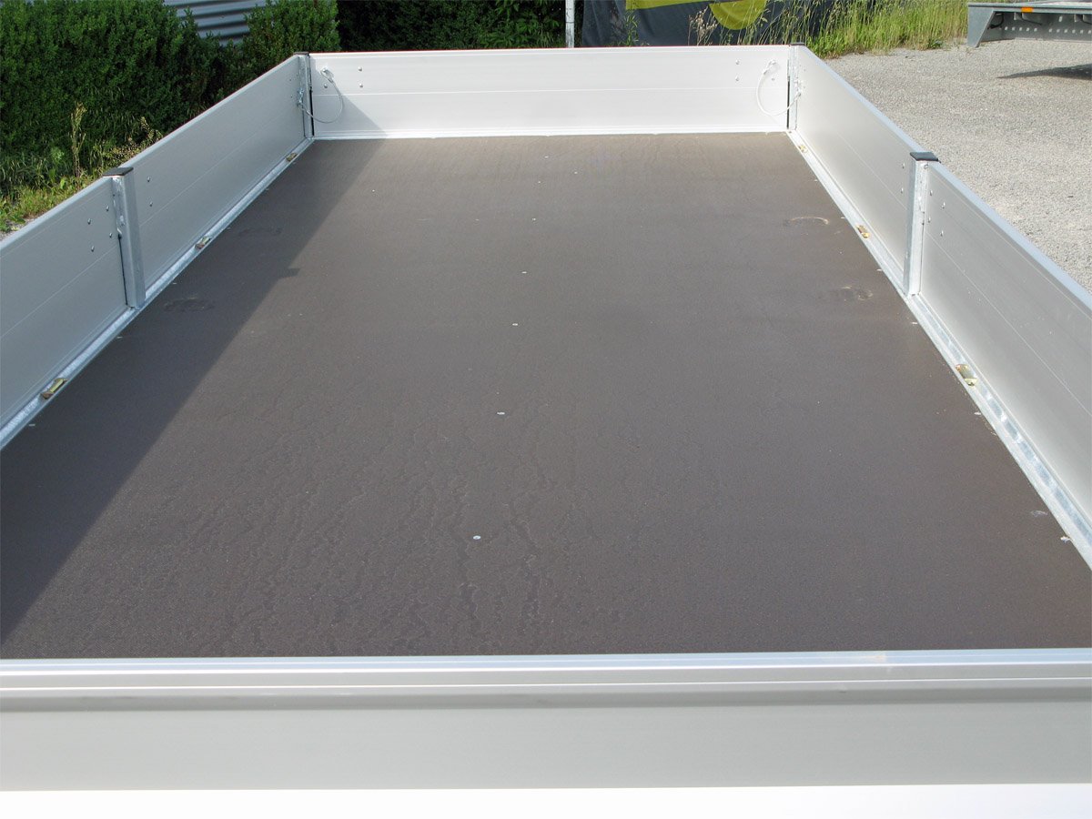 Remorque plateau Hapert Azure H-2 3000 5050 x 2400 à châssis bas