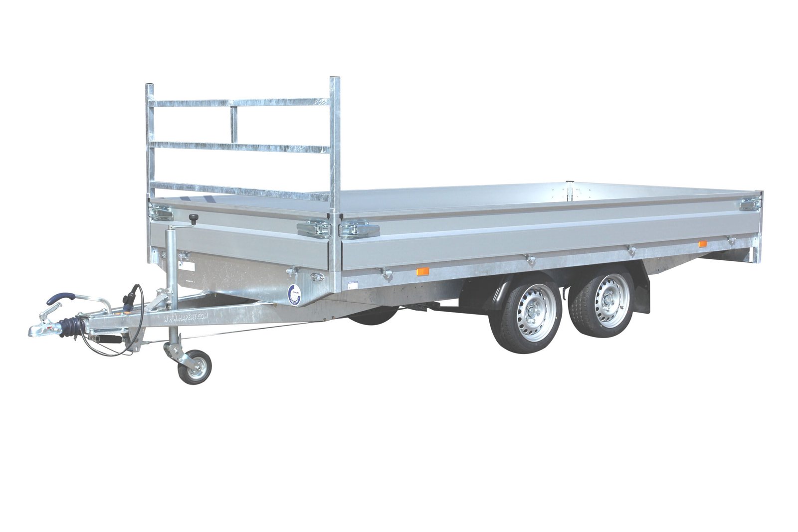 Remorque plateau Hapert Azure H-2 3500 4050 x 2000 avec suspension parabolique