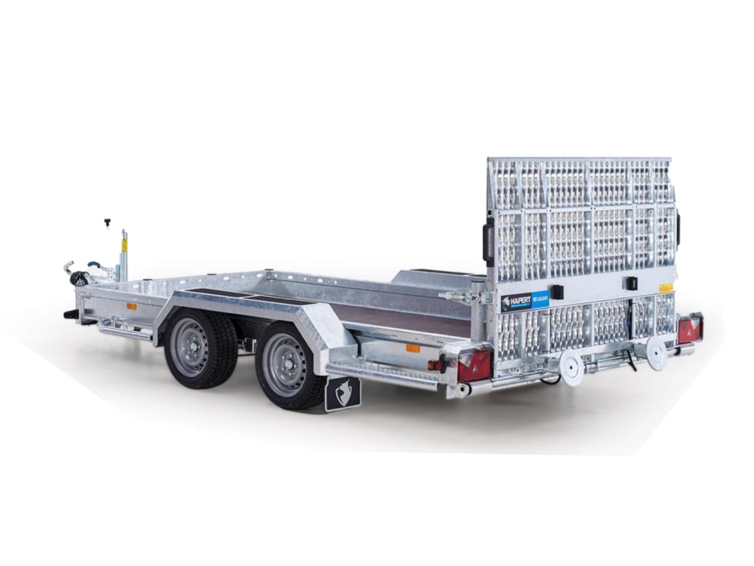 Remorque porte-engins Hapert Indigo LF-2 3000 3050 mm avec hauteur de chargement 340 mm