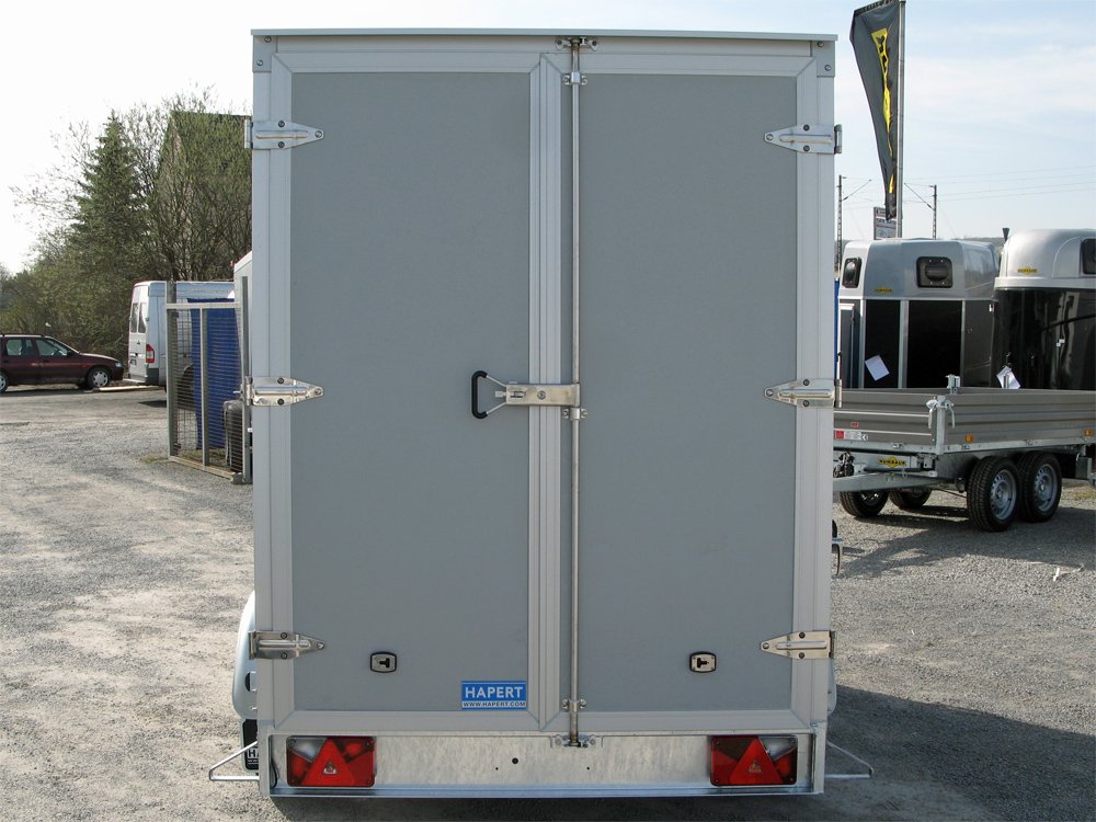 Remorque magasin Hapert Sapphire L-2 2000 avec volet de vente latéral